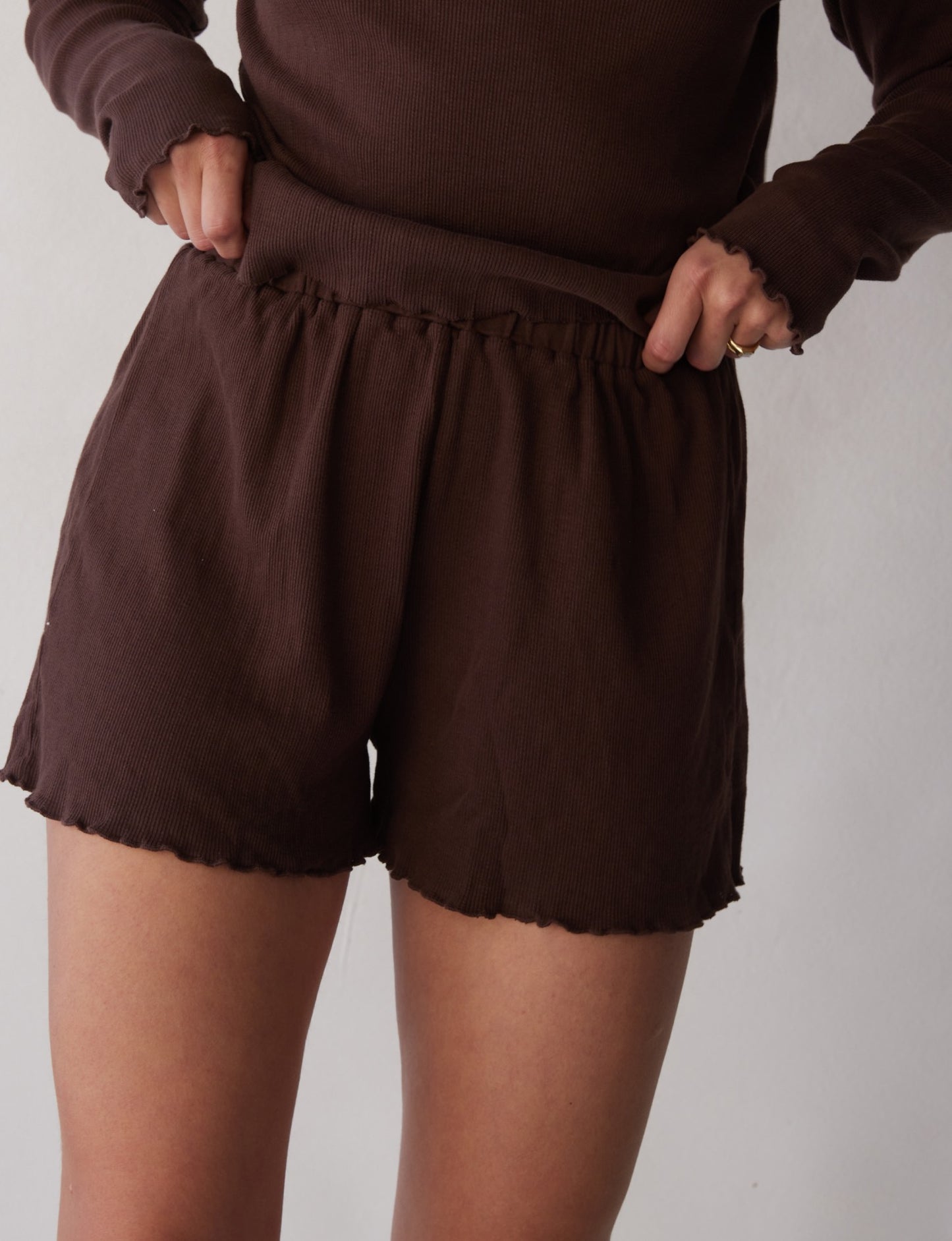 the pointelle short