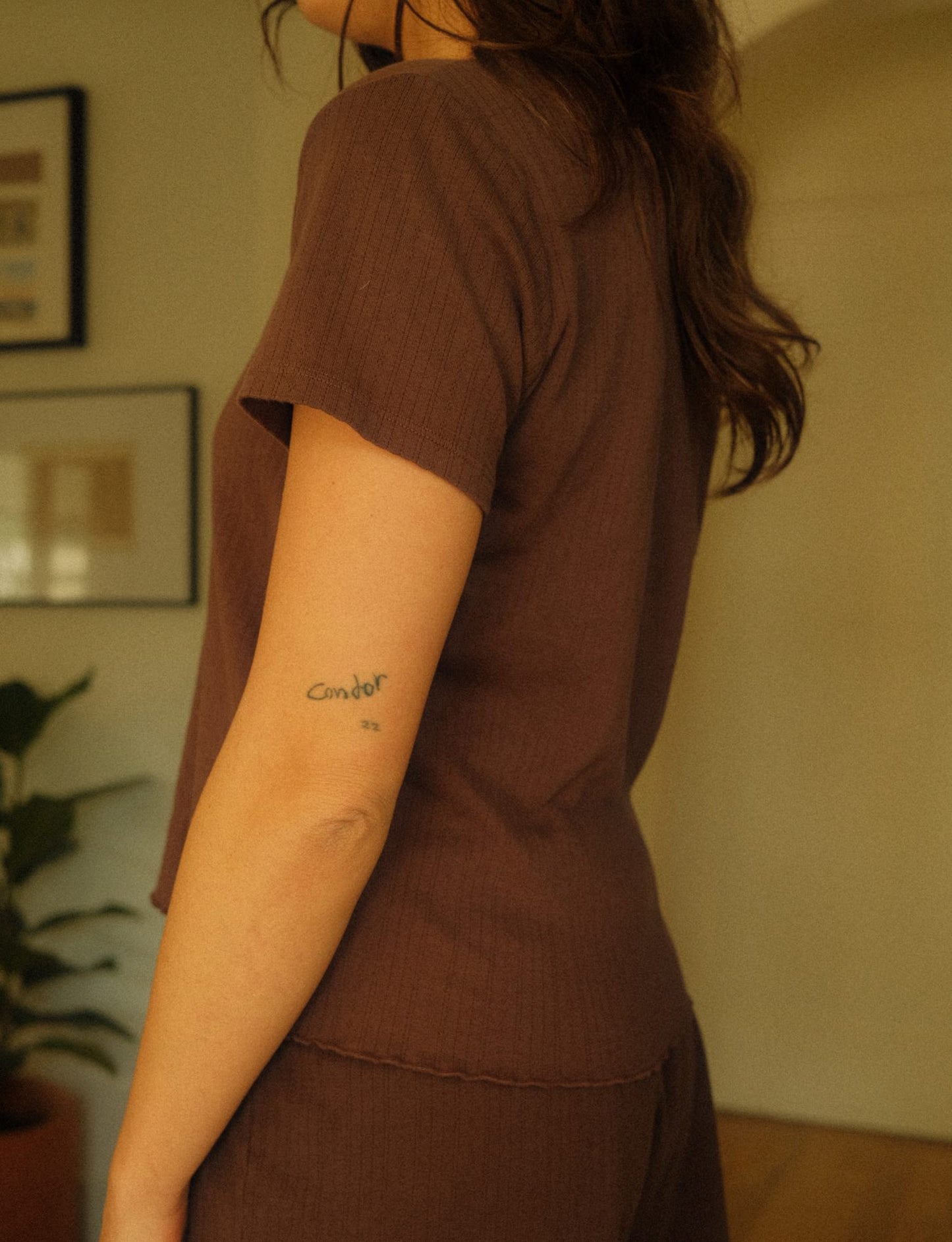 the classic pointelle tee