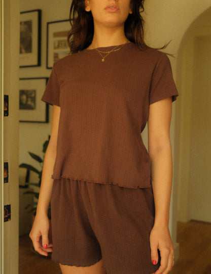 the classic pointelle tee